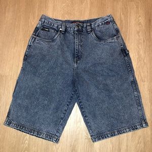 Vintage 90's FUBU Denim Apparel Company The Collection Jean Shorts Men's Size 38